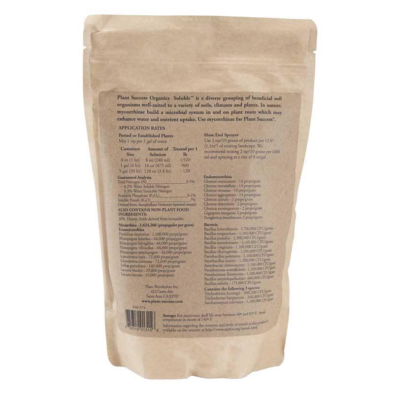 Plant Success Soluble Mycorrhizae (1 Lb) - Grow Organic Plant Success Soluble Mycorrhizae (1 lb) Growing