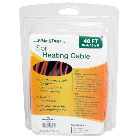 Jump Start Electric Heating Cable - 48 ft - Grow Organic Jump Start Electric Heating Cable - 48 ft Growing