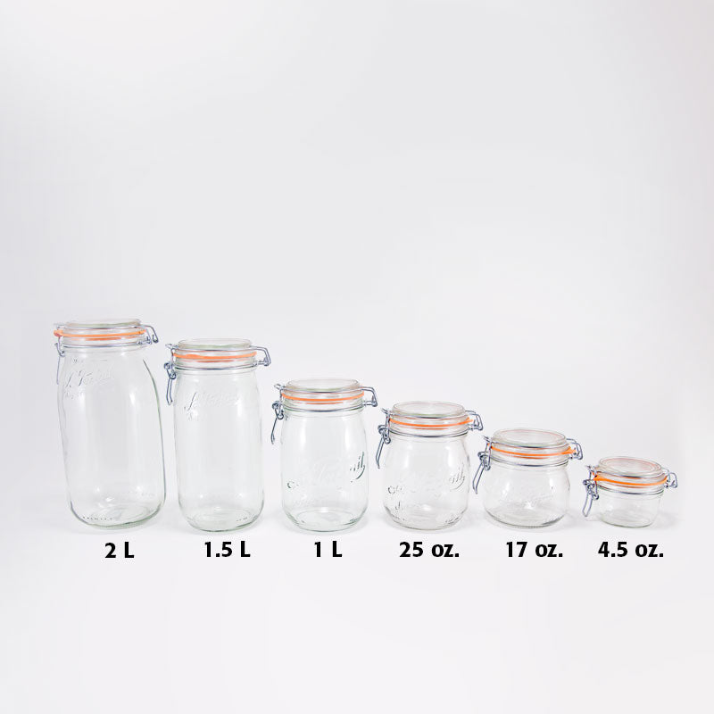 Le Parfait Canning Jar (4.5 oz) (125 g) - Grow Organic Le Parfait Canning Jar (4.5 oz) (125 g) Homestead