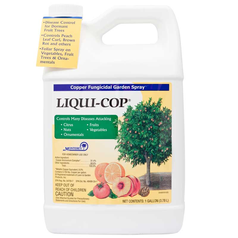 Liqui-Cop Concentrate (Gallon) - Grow Organic Liqui-Cop Concentrate (Gallon) Weed and Pest