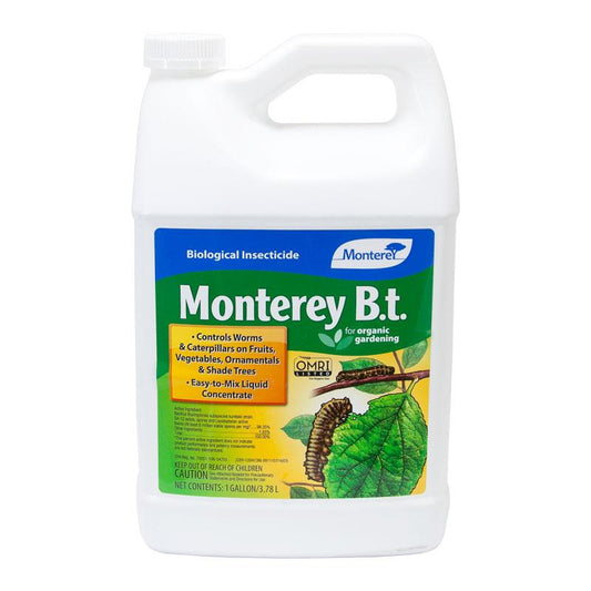 Monterey B.t. Concentrate (Gal) - Grow Organic Monterey B.t. Concentrate (Gal) Weed and Pest