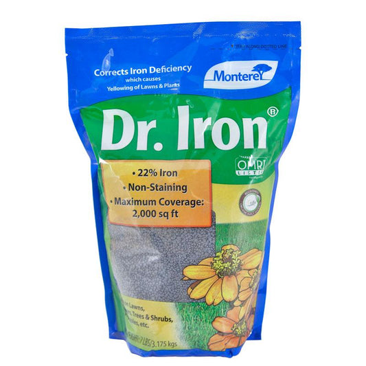 Monterey Dr. Iron (7 lb) - Grow Organic Monterey Dr. Iron (7 lb) Fertilizer
