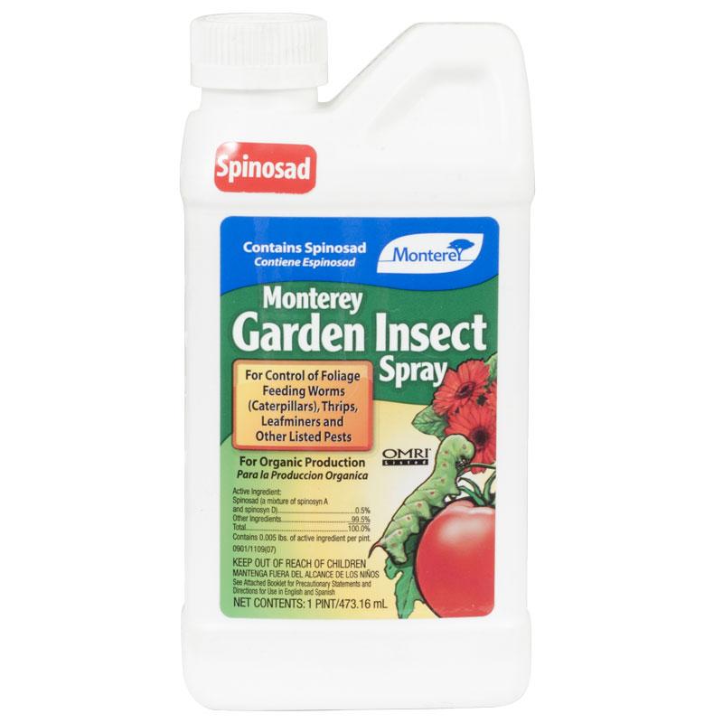 Monterey Garden Spray Concentrate - Spinosad (Pint) Monterey Garden Spray Concentrate - Spinosad (Pint) Weed and Pest