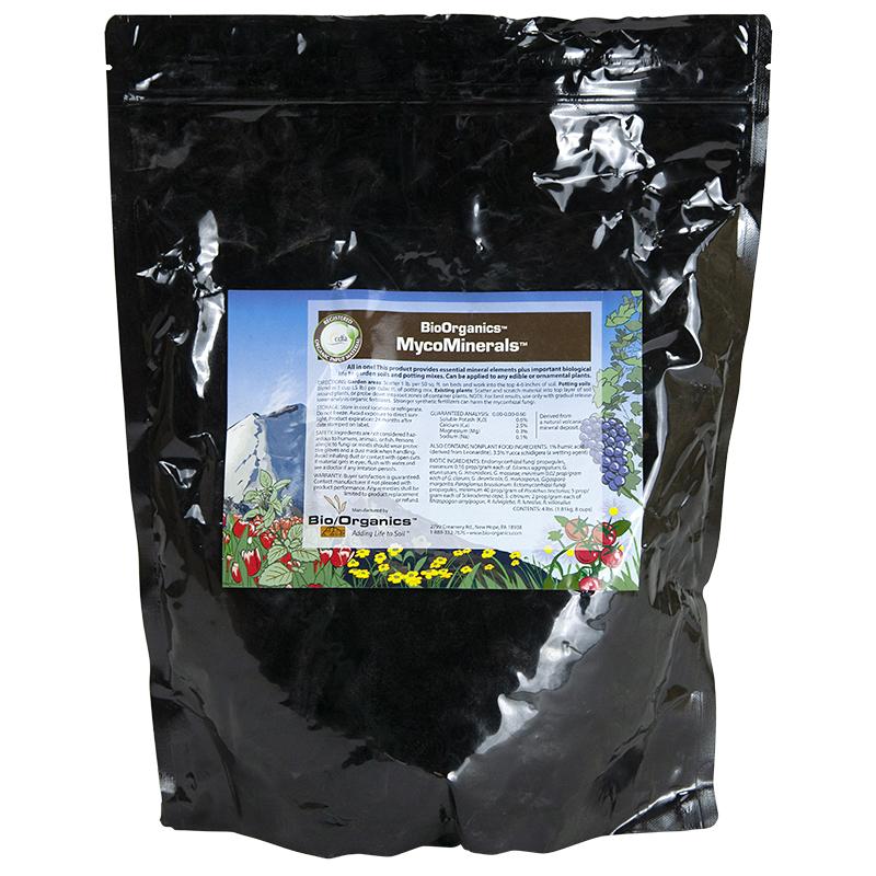 MycoMinerals Soil Amendment (4 lb bag) - Grow Organic MycoMinerals Soil Amendment (4 lb bag) Fertilizer