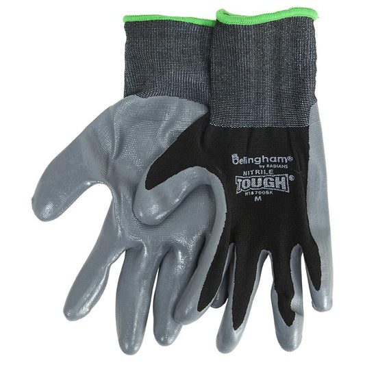 Nitrile Tough Atlas Gloves (Medium) - Grow Organic Nitrile Tough Atlas Gloves (Medium) Apparel and Accessories
