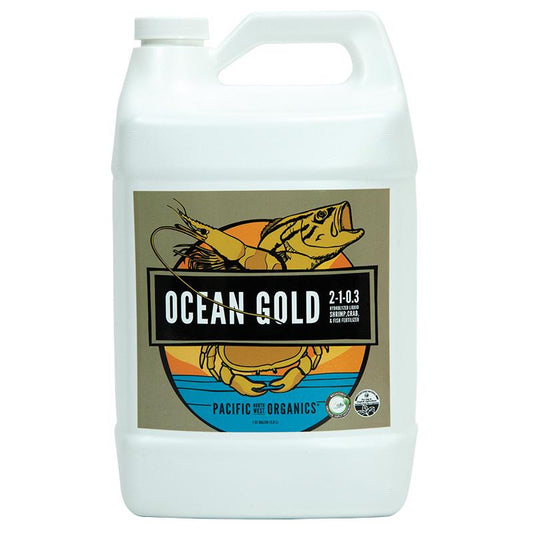 Ocean Gold 2-1-0.3 (1 gal) - Grow Organic Ocean Gold 2-1-0.3 (1 gal) Fertilizer
