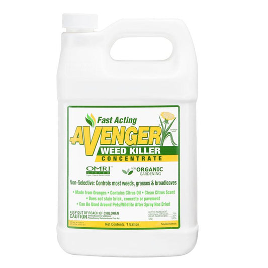 Avenger Weed Killer Concentrate (1 gallon) - Grow Organic Avenger Weed Killer Concentrate (1 Gallon) (OID COMM) Weed and Pest