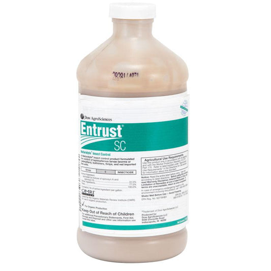 Entrust SC (Qt) - Spinosad Insecticide - Grow Organic Entrust SC (1 Quart) - Spinosad Insecticide (OID COMM) Weed and Pest