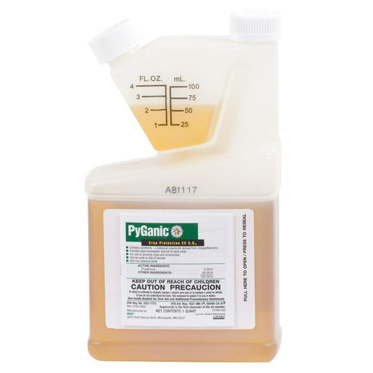 Pyganic EC 5.0 Insecticide (Quart) - Grow Organic Pyganic EC 5.0 Insecticide (1 Quart) (OID DUAL) Weed and Pest
