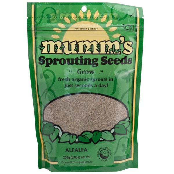 Organic Alfalfa Sprouting Seeds
