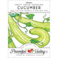 Sweet Green Armenian Cucumber Seeds (Organic) - Grow Organic Sweet Green Armenian Cucumber Seeds (Organic) Vegetable Seeds