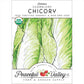 Chicory Sugarloaf Greens Seeds (Organic) - Grow Organic Chicory Sugarloaf Greens Seeds (Organic) Vegetable Seeds