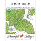 Organic Lemon Balm - Grow Organic Organic Lemon Balm Herb Seeds