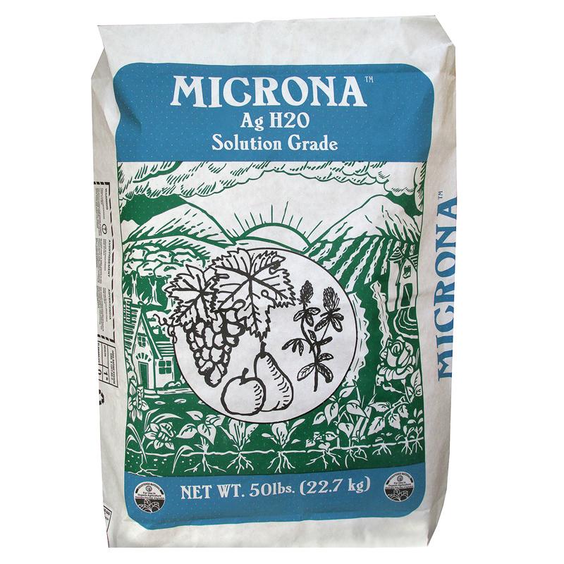 Organic Limestone Microna Ag H2O (50 lb) - Grow Organic Organic Limestone Microna Ag H2O (50 lb) Fertilizer