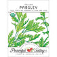 Organic Parsley, Italian - Grow Organic Organic Parsley, Italian Herb Seeds