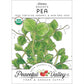Shoots Pea Seeds (Organic) - Grow Organic Shoots Pea Seeds (Organic) Vegetable Seeds
