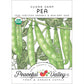 Sugar Snap Pea Seeds (Organic) - Grow Organic Sugar Snap Pea Seeds (Organic) Vegetable Seeds