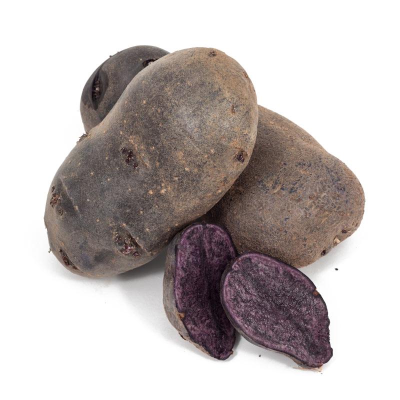 Spring-Planted Organic Purple Majesty Seed Potatoes - Grow Organic Spring-Planted Organic Purple Majesty Seed Potatoes (lb) Potatoes