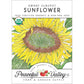 Organic Sunflower, Dwarf Sunspot (pack) - Grow Organic Organic Sunflower, Dwarf Sunspot (pack) Flower Seed & Bulbs