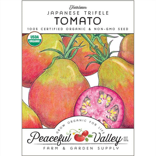 Organic Japanese Trifele Tomato from $3.99 - Grow Organic Japanese Trifele Tomato Seeds (Organic) Vegetable Seeds