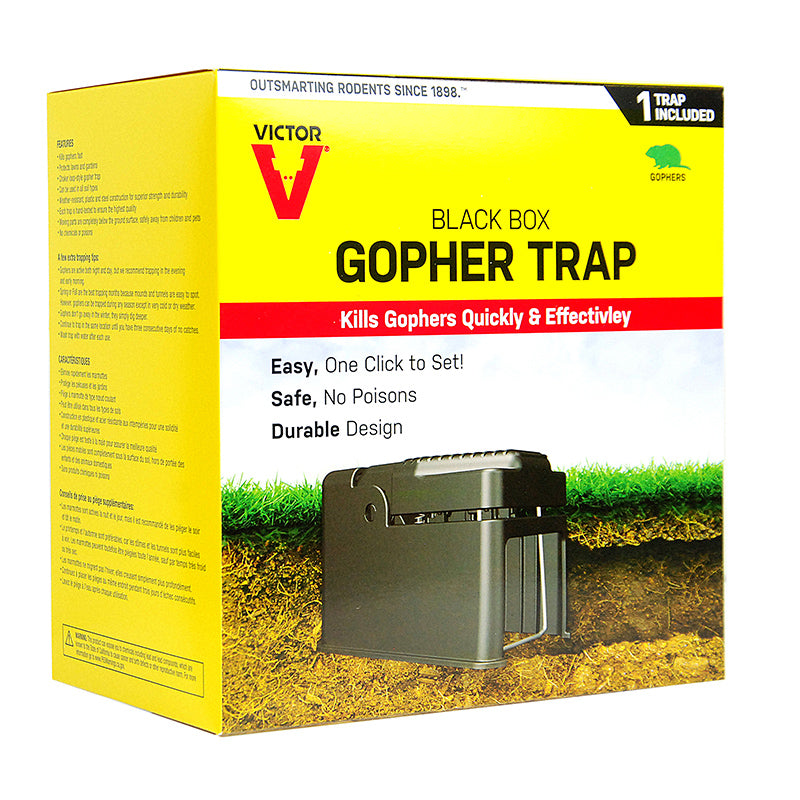 The Black Box Gopher Trap - Grow Organic The Black Box Gopher Trap Weed and Pest