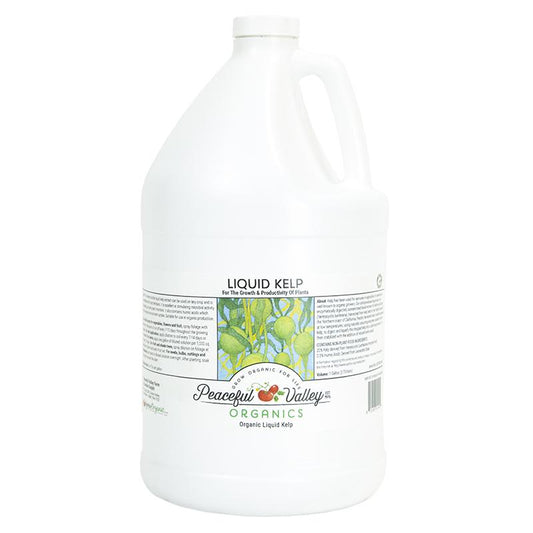 Peaceful Valley Organic Liquid Kelp (Gallon) - Grow Organic Peaceful Valley Organic Liquid Kelp (Gallon) Fertilizer