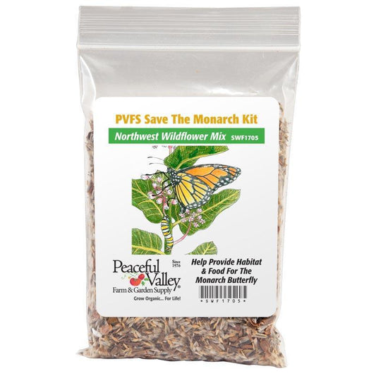 Peaceful Valley Save the Monarch Kit - Northwest (1/8 lb) Peaceful Valley Save the Monarch Kit - Northwest (1/8 lb) Flower Seeds