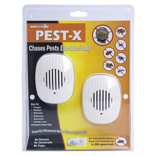 Pest-X Electronic Pest Chaser (2/pk) - Grow Organic Pest-X Electronic Pest Chaser (2/pk) Weed and Pest