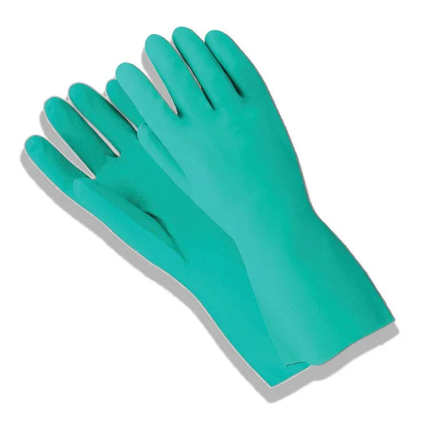 herbicide gloves Boss 118M Home & Yard Chemical Nitrile Gloves, Medium, Green