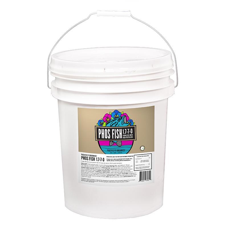 Phos Fish 1.7-7-0 (5 Gallon) - Grow Organic Phos Fish 1.7-7-0 (5 Gallon) Fertilizer