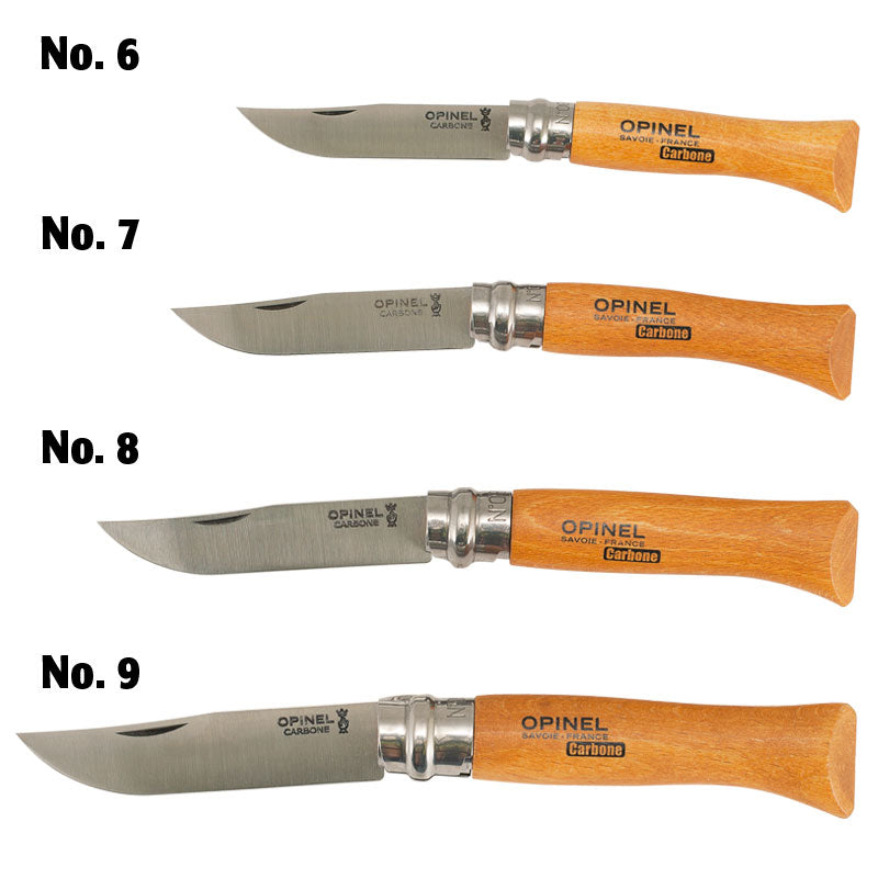  Opinel No.08 Carbon Steel Folding Pocket Knife with