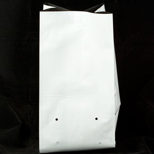 Plastic Nursery Grow Bags - White (2 Gal) - Grow Organic Plastic Nursery Grow Bags - White (2 Gal) Growing