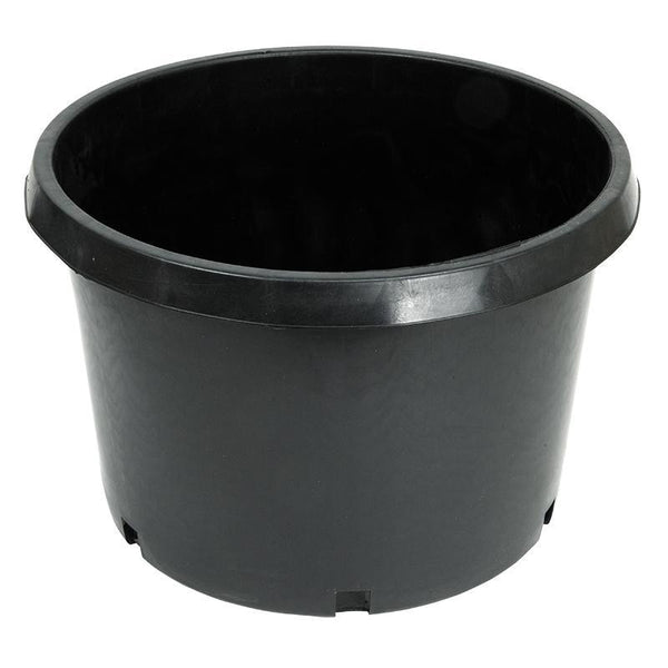 10 litre plastic plant pots Plastic Squat Pot (10 Gal)
