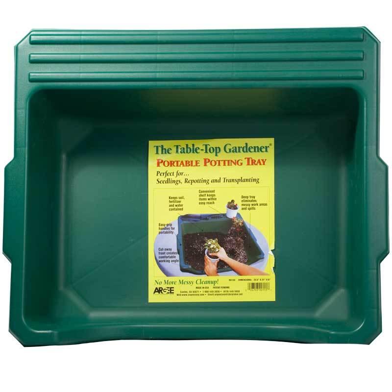 Portable Potting Tray - Grow Organic Portable Potting Tray Growing