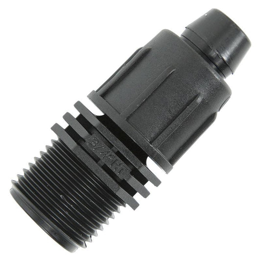 Power-Loc - 3/4" Male Starter Fitting - Grow Organic Power-Loc - 3/4" Male Starter Fitting Watering