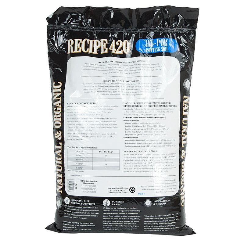 EB Stone Recipe 420 Hy-Por Potting Soil (1.5 cu ft) EB Stone Recipe 420 Hy-Por Potting Soil (1.5 cu ft) Growing