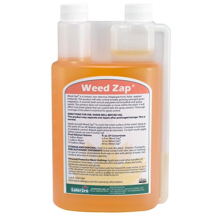 Weed Zap (quart) Grow Organic