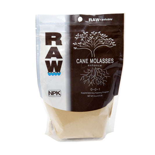 Raw Cane Molasses 0-0-1 (8 oz) - Grow Organic Raw Cane Molasses 0-0-1 (8 oz) Fertilizer
