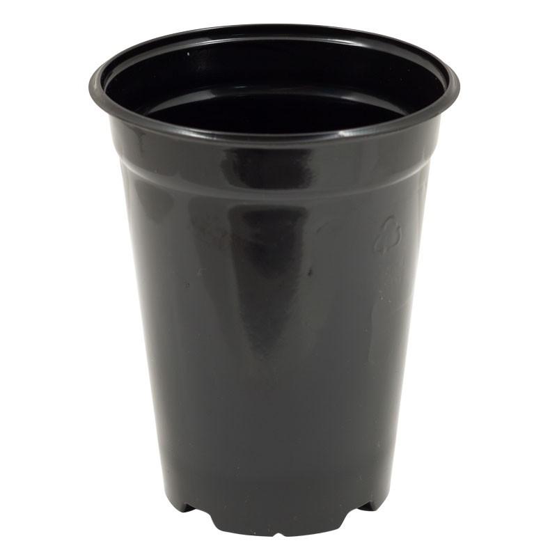 Recycled Round Plastic Pot (1.6 Pt) - Grow Organic Recycled Round Plastic Pot (1.6 Pt) Growing