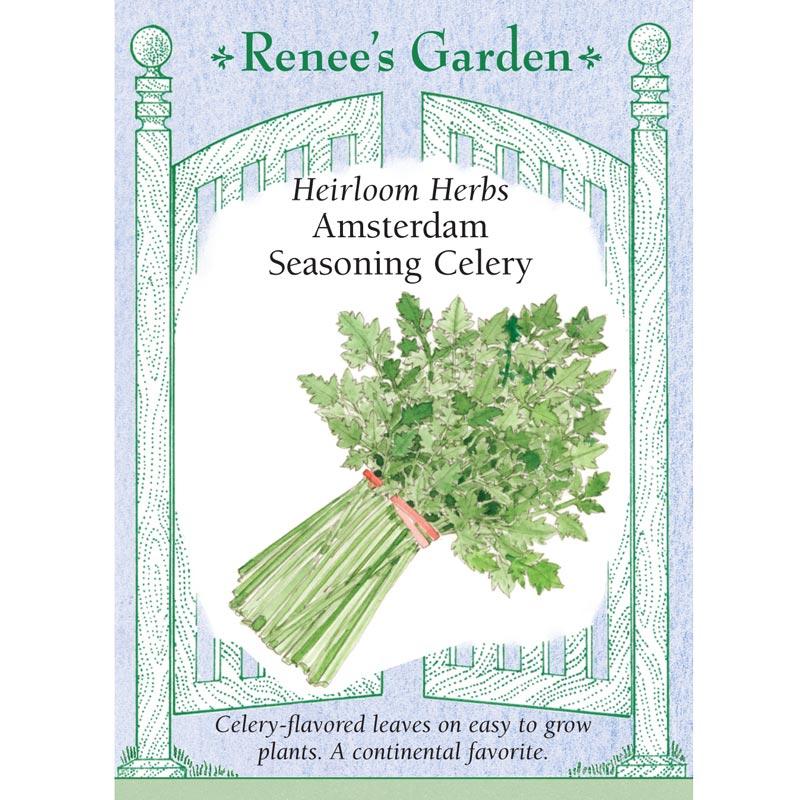 Renee's Garden Celery Amsterdam Seasoning (Heirloom) Renee's Garden Celery Amsterdam Seasoning (Heirloom) Herb Seeds
