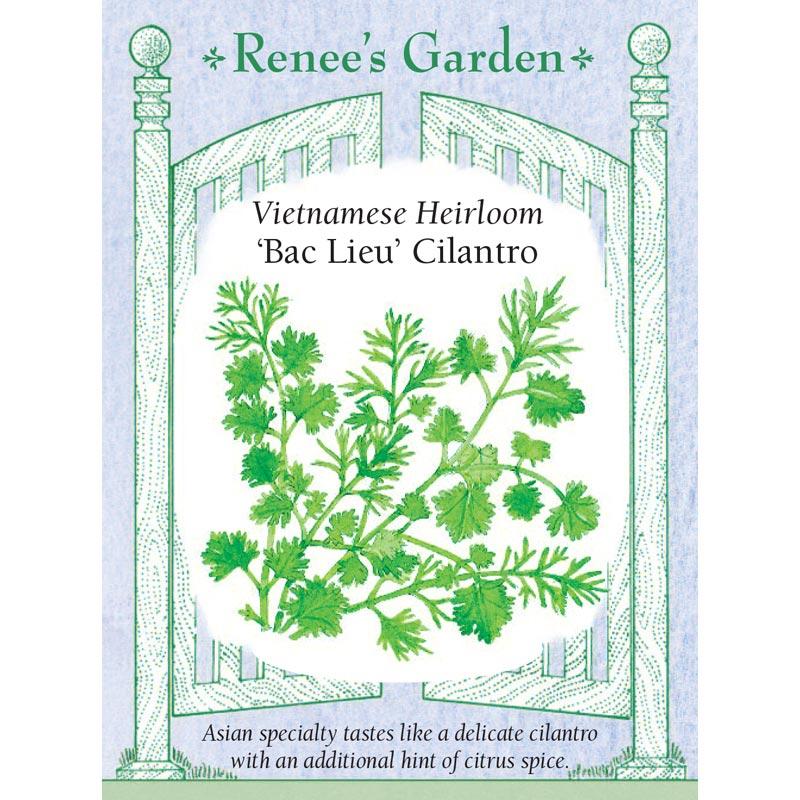 Renee's Garden Cilantro Vietnamese Bac Lieu (Heirloom) Renee's Garden Cilantro Vietnamese Bac Lieu (Heirloom) Herb Seeds