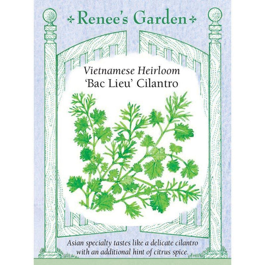 Renee's Garden Cilantro Vietnamese Bac Lieu (Heirloom) Renee's Garden Cilantro Vietnamese Bac Lieu (Heirloom) Herb Seeds