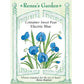Renee's Garden Sweet Pea Electric Blue - Grow Organic Renee's Garden Sweet Pea Electric Blue Flower Seed & Bulbs
