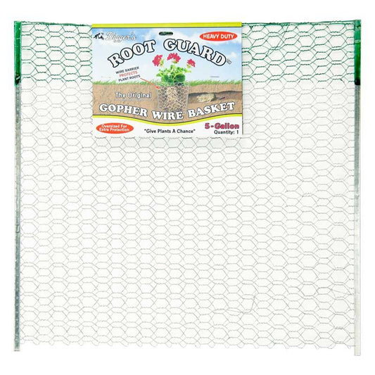 Root Guard Gopher Basket - 5 Gallon - Grow Organic Root Guard Gopher Basket - 5 Gallon Weed and Pest