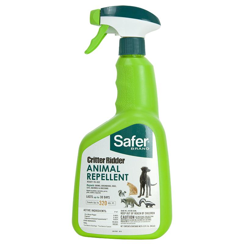  Safer Critter Ridder Animal Repellent RTU (32 oz) Weed and Pest