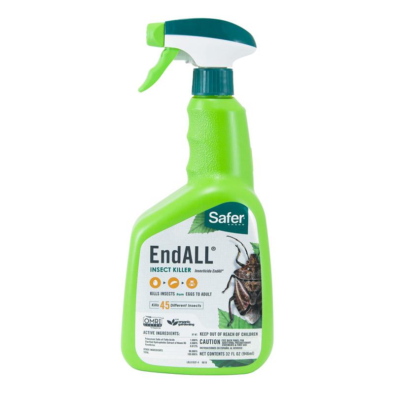 Safer EndAll Insect Killer RTU 32oz - Grow Organic Safer EndAll Insect Killer RTU 32oz Weed and Pest