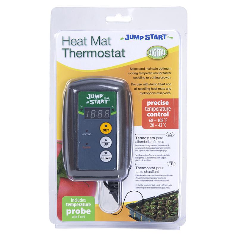 Seedling Heating Mats - Thermostat - Grow Organic Seedling Heating Mats - Thermostat Growing