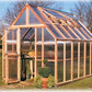 Redwood Greenhouse Kit (Mt Rainier 8' x 12') - Grow Organic Redwood Greenhouse Kit (Mt Rainier 8' x 12') Growing