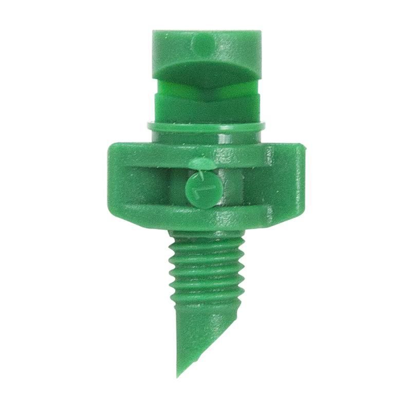 Single Piece Jet Sprinkler - 180 Green - Grow Organic Single Piece Jet Sprinkler - 180 Green Watering