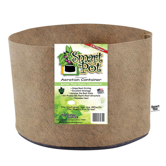 Smart Pot - Tan (15 Gal) - Grow Organic Smart Pot - Tan (15 Gal) Growing